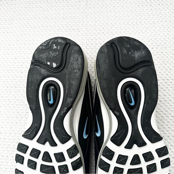 Nike Air Max 97 Men Black University Blue Dark Obsidian Sneakers 10.5 DQ3955 - Picture 10 of 12